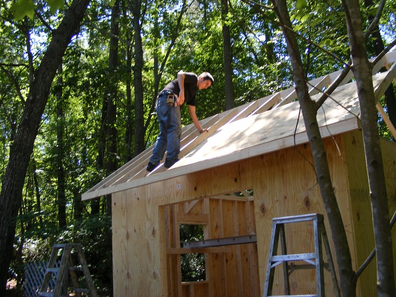 Custom garden shed